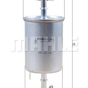 Palivový filtr KNECHT KL 470
