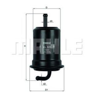 Palivový filtr KNECHT KL 523