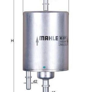 Palivový filtr KNECHT KL 571