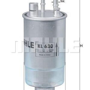 Palivový filtr KNECHT KL 630 KL 630