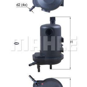 Palivový filtr KNECHT KL 633D