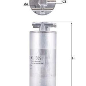 Palivový filtr KNECHT KL 659