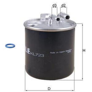 Palivový filtr KNECHT KL 723D