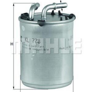 Palivový filtr KNECHT KL 778