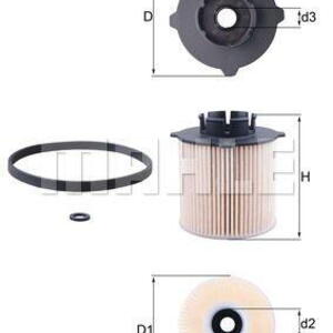 Palivový filtr KNECHT KX 265D
