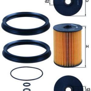 Palivový filtr KNECHT KX 504D