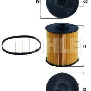 Palivový filtr KNECHT KX 70D