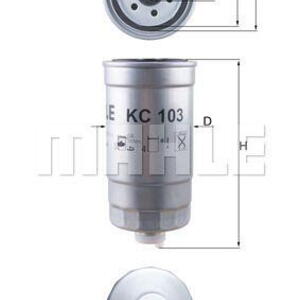 Palivový filtr MAHLE KC 103