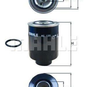 Palivový filtr MAHLE KC 135D