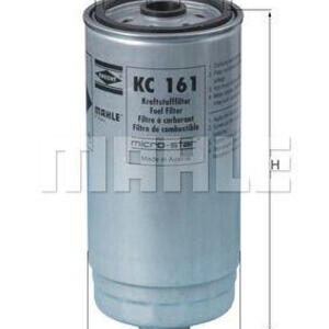 Palivový filtr MAHLE KC 161