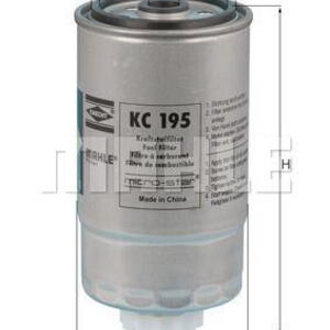 Palivový filtr MAHLE KC 195