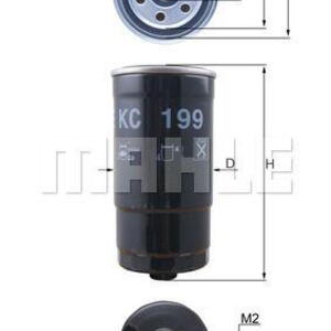 Palivový filtr MAHLE KC 199