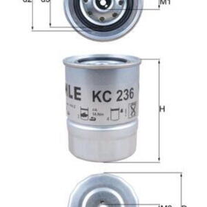 Palivový filtr MAHLE KC 236