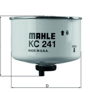 Palivový filtr MAHLE KC 241D