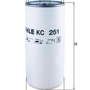 Palivový filtr MAHLE KC 251