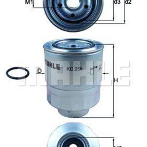 Palivový filtr MAHLE KC 256D