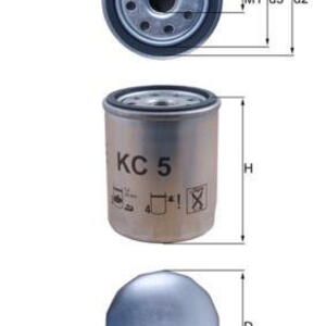 Palivový filtr MAHLE KC 5