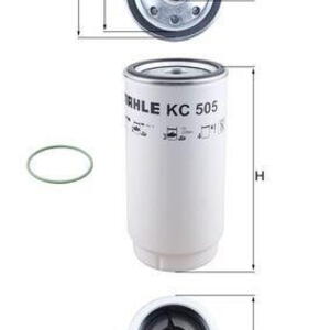 Palivový filtr MAHLE KC 505D