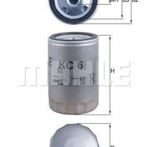 Palivový filtr MAHLE KC 6