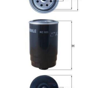 Palivový filtr MAHLE KC 623