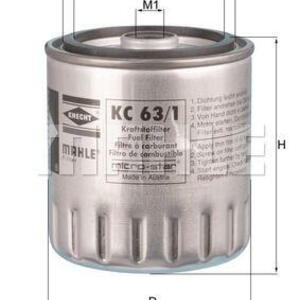 Palivový filtr MAHLE KC 63/1D