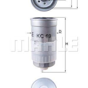 Palivový filtr MAHLE KC 69