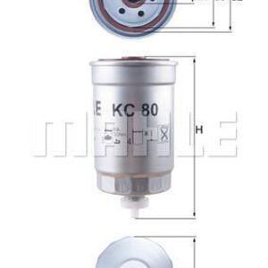 Palivový filtr MAHLE KC 80