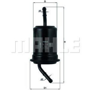 Palivový filtr MAHLE KL 115