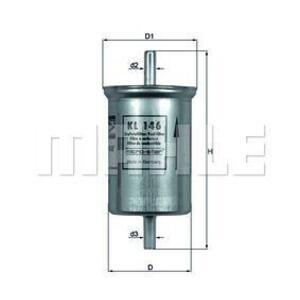Palivový filtr MAHLE KL 146