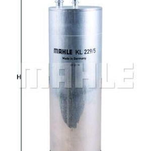 Palivový filtr MAHLE KL 229/5 KL 229/5