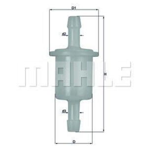 Palivový filtr MAHLE KL 26 OF