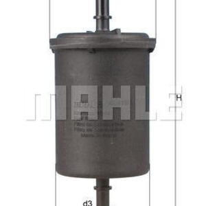 Palivový filtr MAHLE KL 416/1