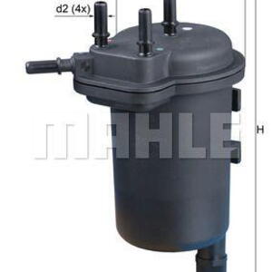 Palivový filtr MAHLE KL 430