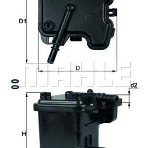 Palivový filtr MAHLE KL 431D