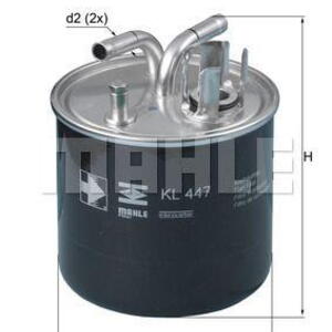 Palivový filtr MAHLE KL 447