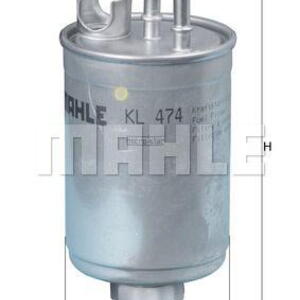 Palivový filtr MAHLE KL 474
