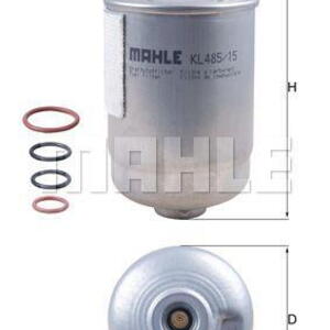 Palivový filtr MAHLE KL 485/15D