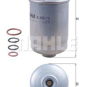 Palivový filtr MAHLE KL 485/16D