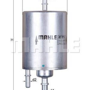 Palivový filtr MAHLE KL 571
