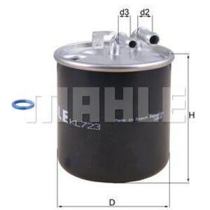 Palivový filtr MAHLE KL 723D