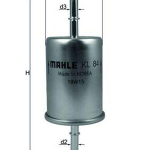 Palivový filtr MAHLE KL 84