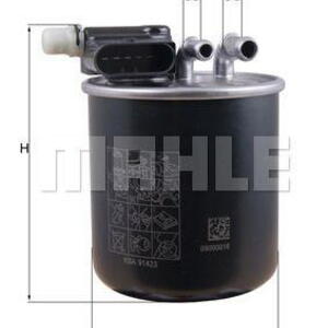 Palivový filtr MAHLE KL 948