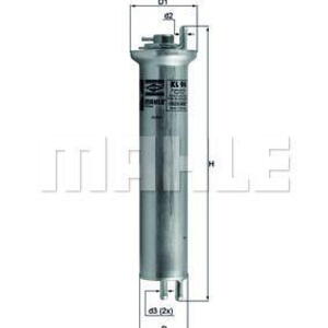 Palivový filtr MAHLE KL 96