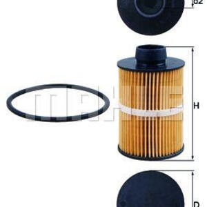Palivový filtr MAHLE KX 208D