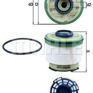 Palivový filtr MAHLE KX 385D