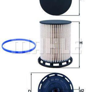 Palivový filtr MAHLE KX 493D