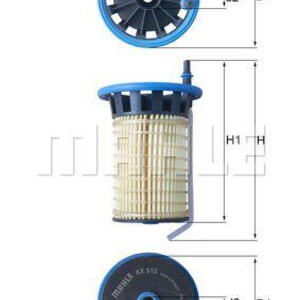 Palivový filtr MAHLE KX 515