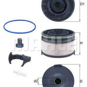 Palivový filtr MAHLE KX 533KIT