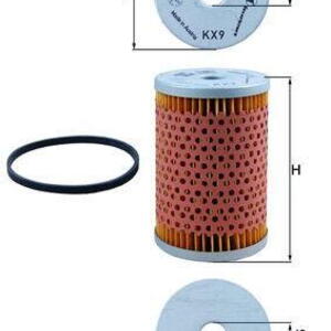 Palivový filtr MAHLE KX 9D
