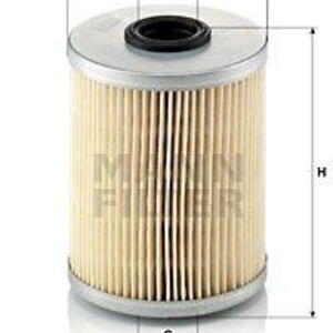 Palivový filtr MANN-FILTER P 718 x